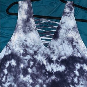 Tie dye tank dress!